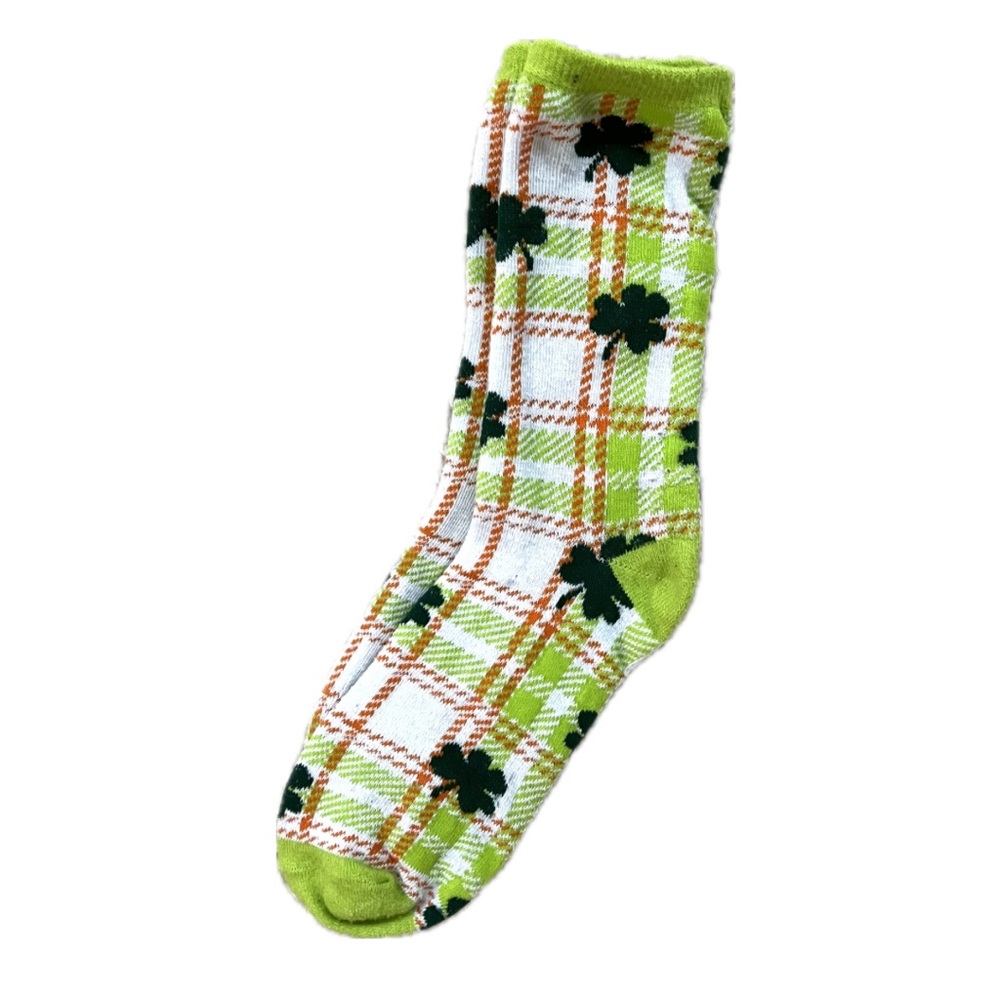 ☘️Men’s Novelty Crew Socks - St. Patrick’s Day Shamrock Clovers